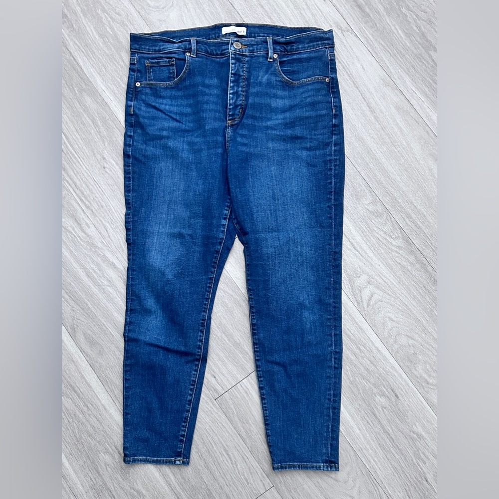 LOFT High Rise Skinny Jeans 34P